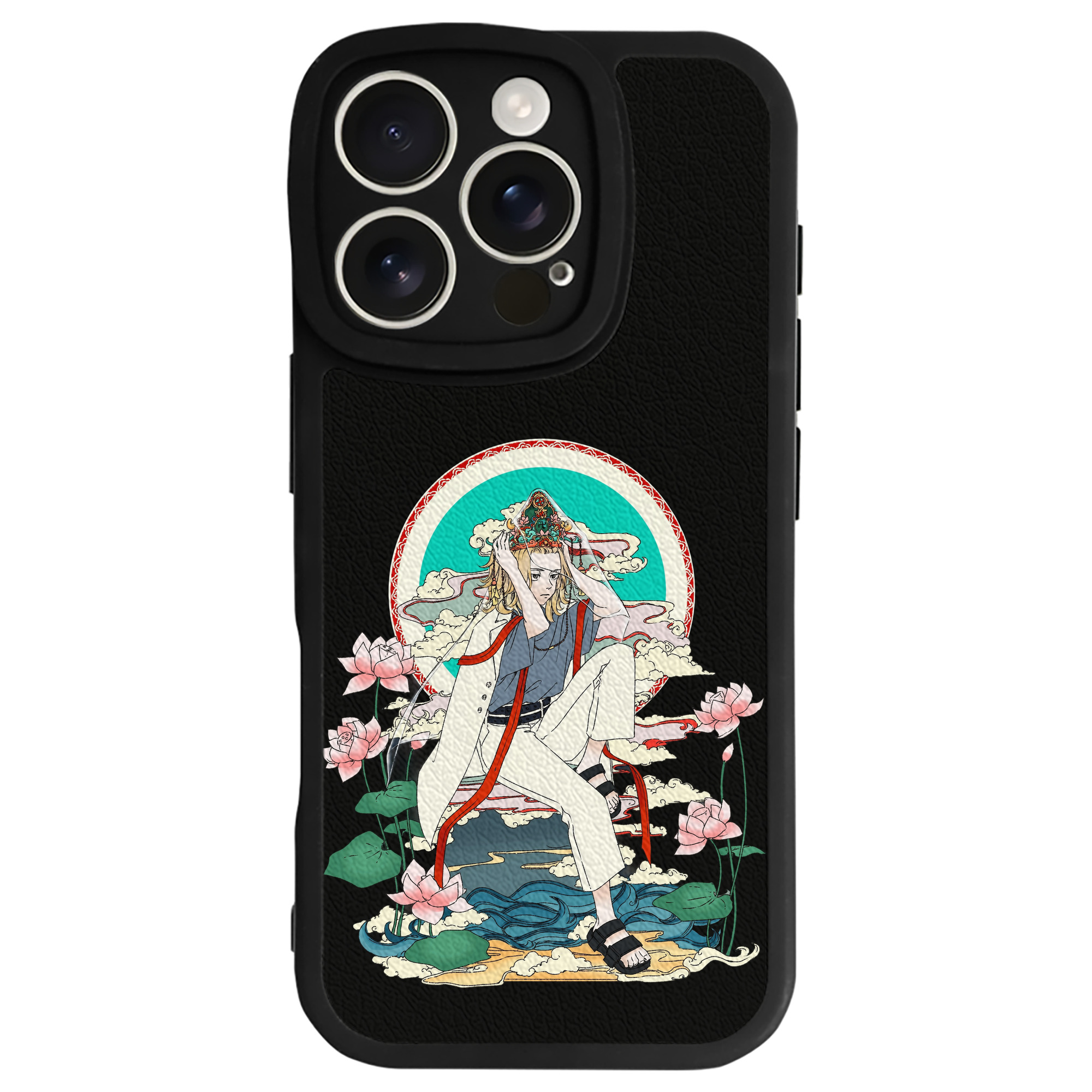 （画像用） 東京リベンジャーズ Tokyo Revengers 【iPhone 16シリーズ対応】シリコンスマホケース（レザー調） 材質：シリコン